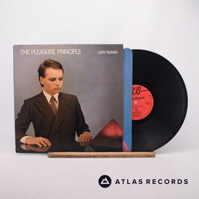 Gary Numan The Pleasure Principle LP Vinyl Record - Front Cover & Record