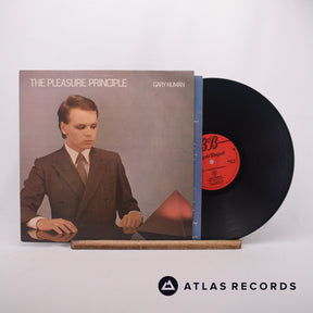 Gary Numan The Pleasure Principle LP Vinyl Record - Front Cover & Record