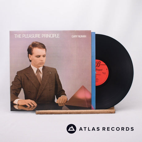 Gary Numan The Pleasure Principle LP Vinyl Record - Front Cover & Record