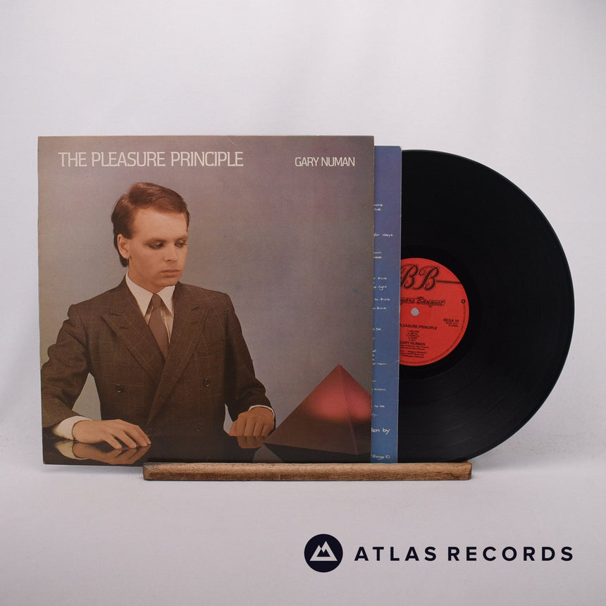 Gary Numan The Pleasure Principle LP Vinyl Record - Front Cover & Record