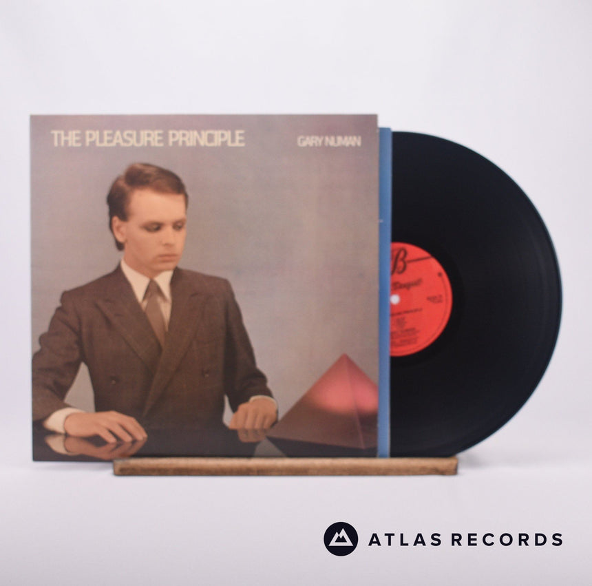 Gary Numan The Pleasure Principle LP Vinyl Record - Front Cover & Record