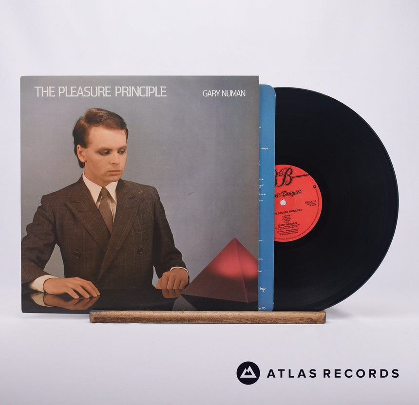 Gary Numan The Pleasure Principle LP Vinyl Record - Front Cover & Record