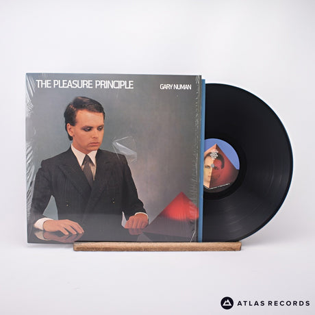 Gary Numan The Pleasure Principle LP Vinyl Record - Front Cover & Record
