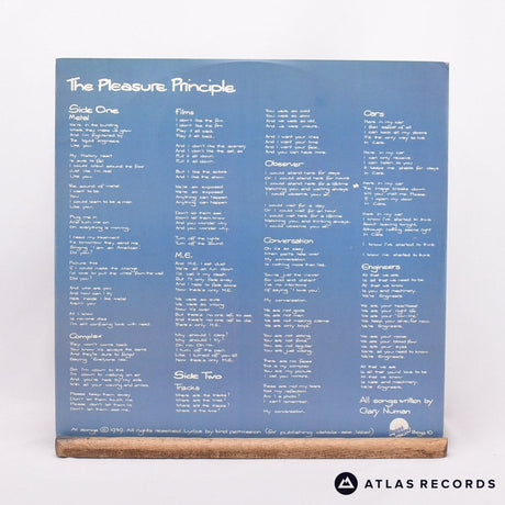 Gary Numan - The Pleasure Principle - Strawberry A1 B1 LP Vinyl Record - EX/EX