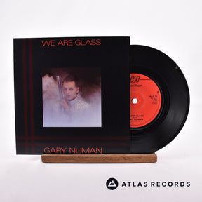 Gary Numan We Are Glass 7" Vinyl Record - Front Cover & Record