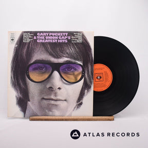 Gary Puckett & The Union Gap Greatest Hits LP Vinyl Record - Front Cover & Record