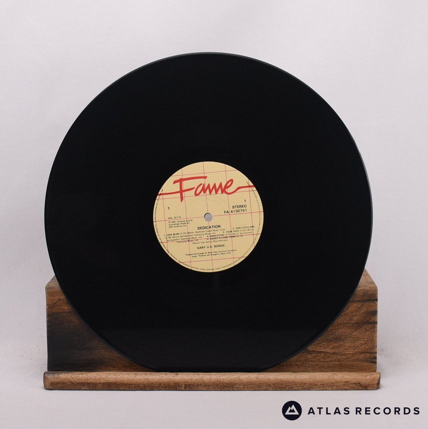 Gary U.S. Bonds - Dedication - LP Vinyl Record - EX/EX