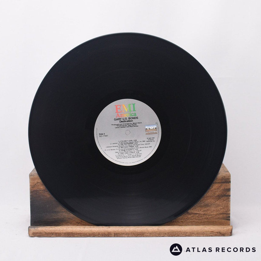 Gary U.S. Bonds - Dedication - LP Vinyl Record - EX/EX