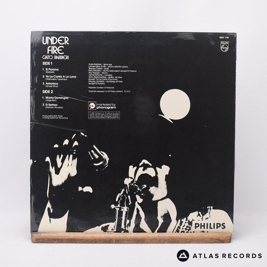 Gato Barbieri - Under Fire - Reissue LP Vinyl Record - VG+/EX