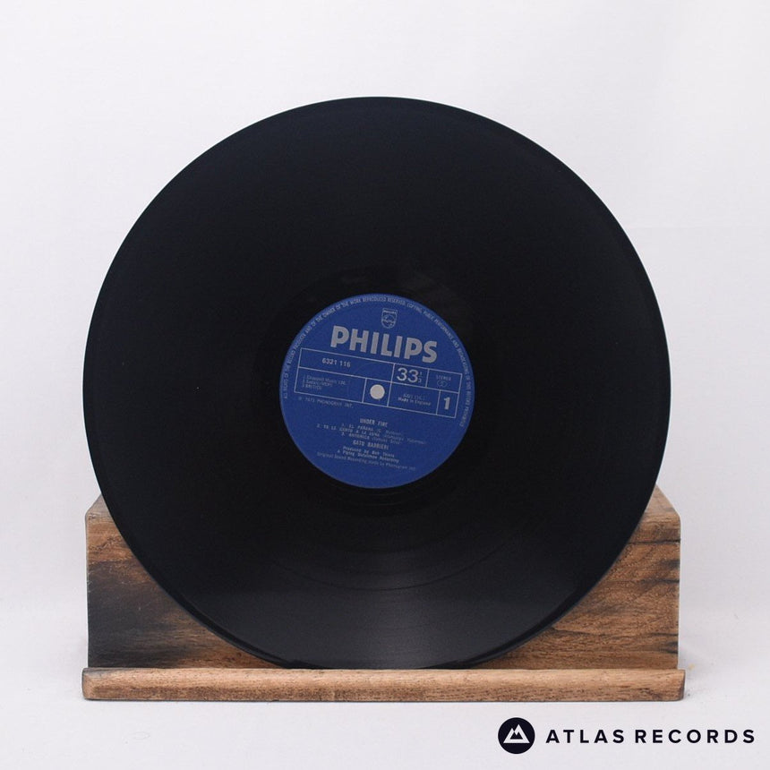 Gato Barbieri - Under Fire - Reissue LP Vinyl Record - VG+/EX