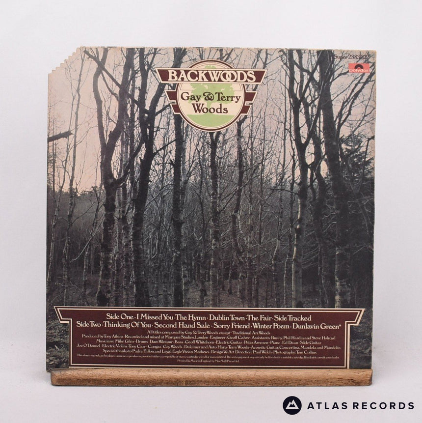 Gay & Terry Woods - Backwoods - A//2 B//1 LP Vinyl Record - VG+/EX