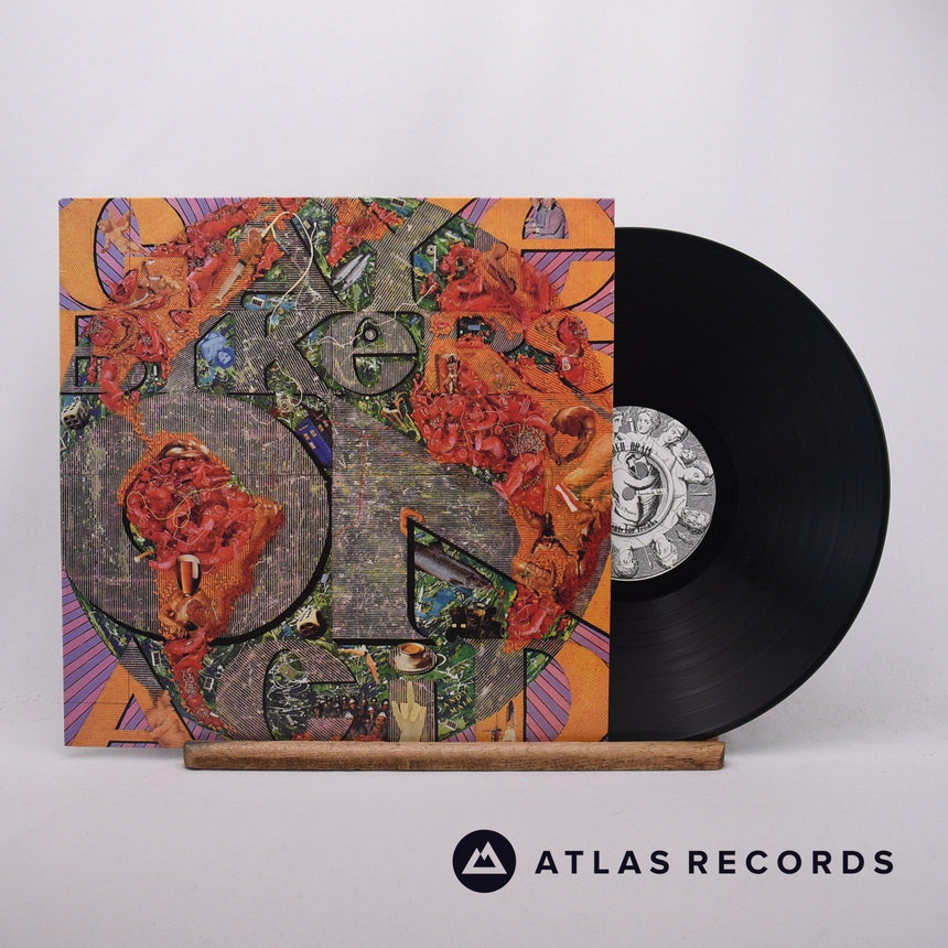Gaye Bykers On Acid Cancer Planet Mission LP Vinyl Record - Front Cover & Record