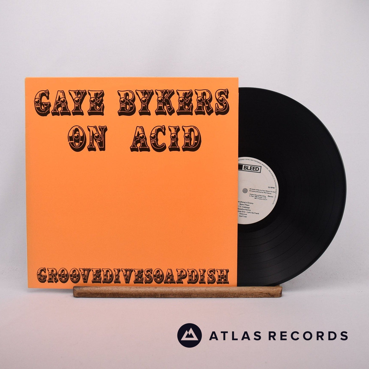 Gaye Bykers On Acid Groovedivesoapdish LP Vinyl Record - Front Cover & Record