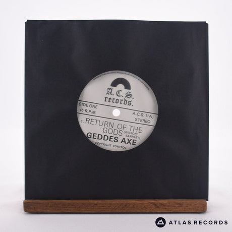 Geddes Axe Return Of The Gods 7" Vinyl Record - In Sleeve