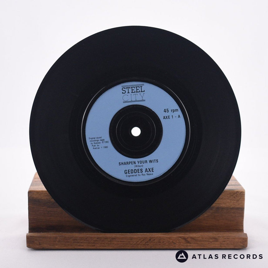 Geddes Axe - Sharpen Your Wits! - 7" Vinyl Record - VG+/EX