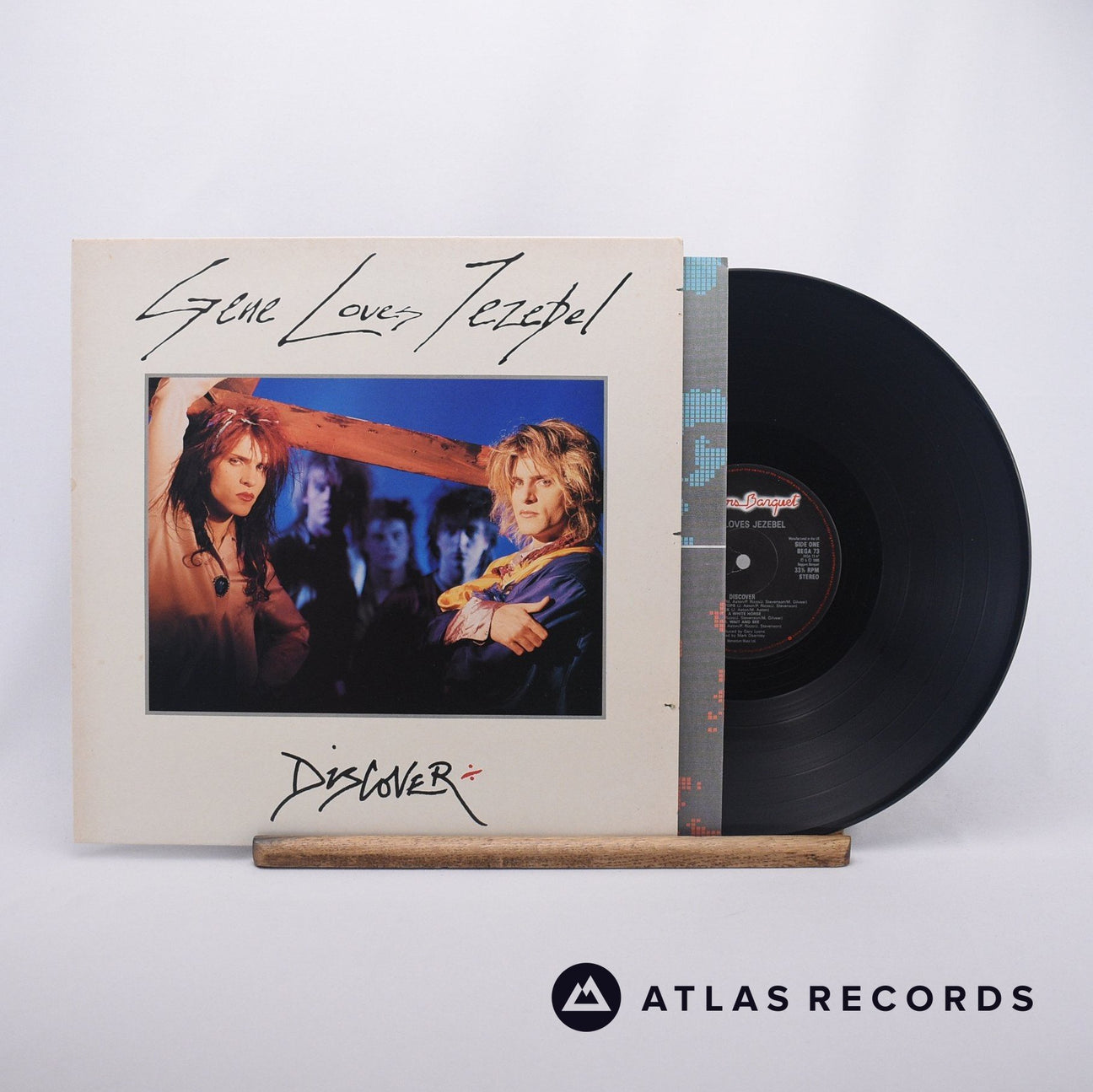 Gene Loves Jezebel Discover LP Vinyl Record - Front Cover & Record