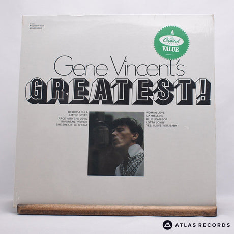 Gene Vincent Gene Vincent's Greatest LP Vinyl Record - Front Cover & Record