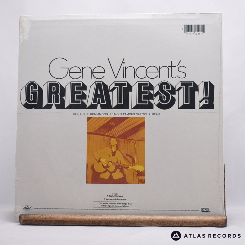 Gene Vincent - Gene Vincent's Greatest - Sealed Mono LP Vinyl Record - NEW