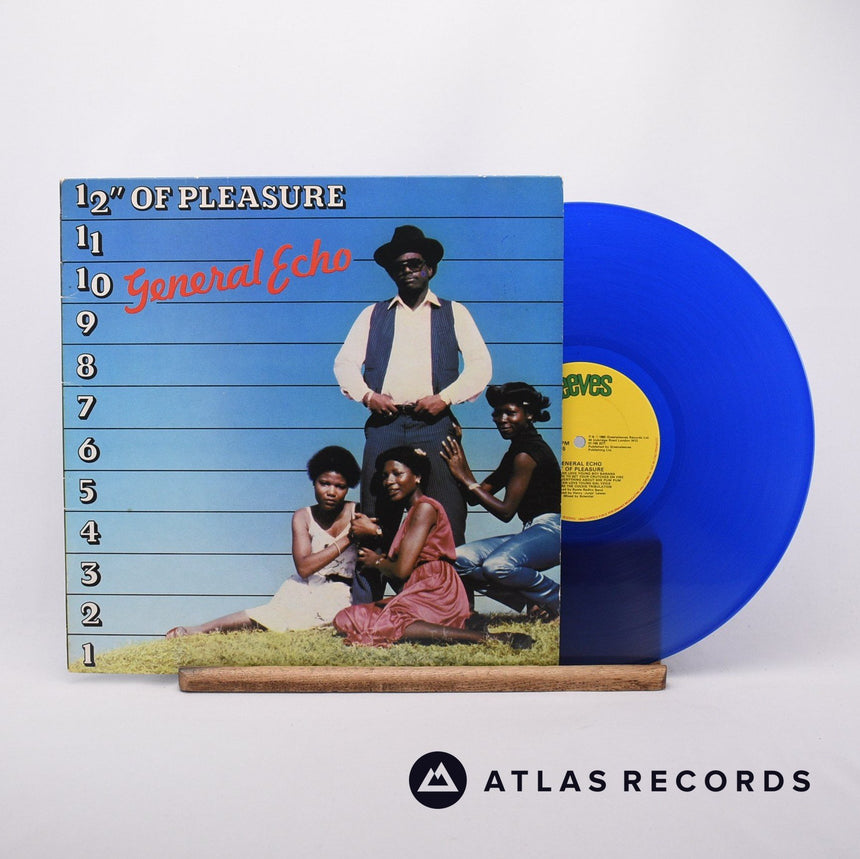 General Echo 12" Of Pleasure LP Vinyl Record - Front Cover & Record