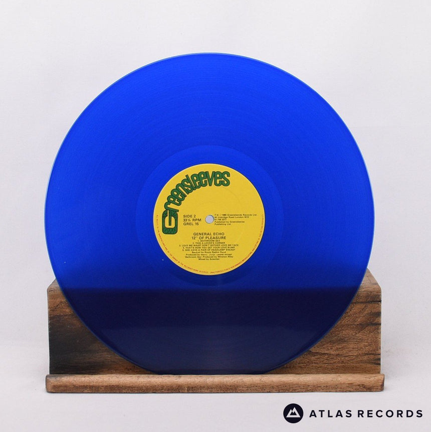 General Echo - 12" Of Pleasure - Blue LP Vinyl Record - VG+/EX