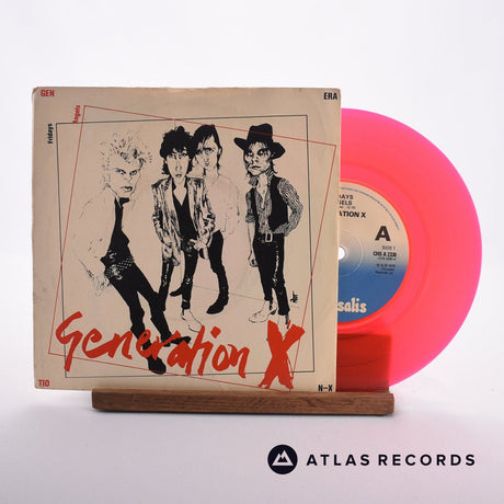 Generation X Fridays Angels 7" Vinyl Record - Front Cover & Record