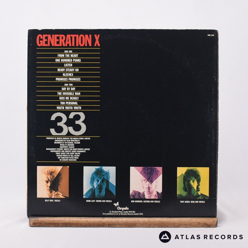 Generation X - Generation X - LP Vinyl Record - VG+/EX