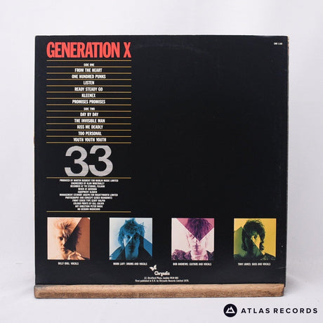 Generation X - Generation X - Porky LP Vinyl Record - VG+/EX