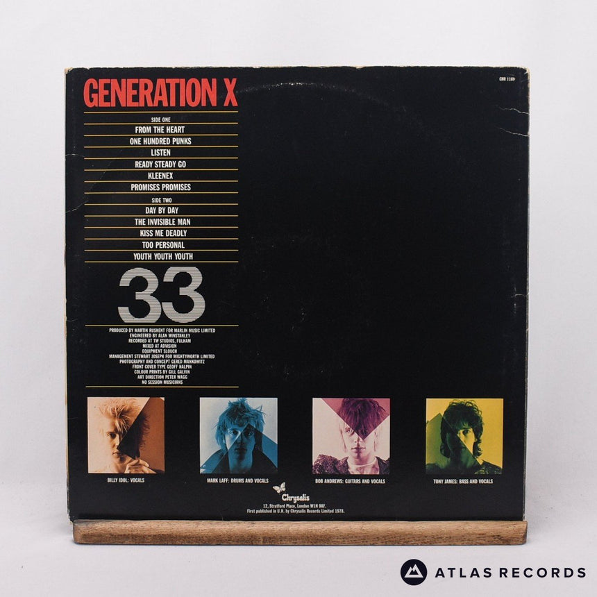 Generation X - Generation X - Porky LP Vinyl Record - VG+/VG+