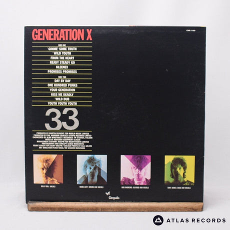 Generation X - Generation X - Canada LP Vinyl Record - VG+/EX