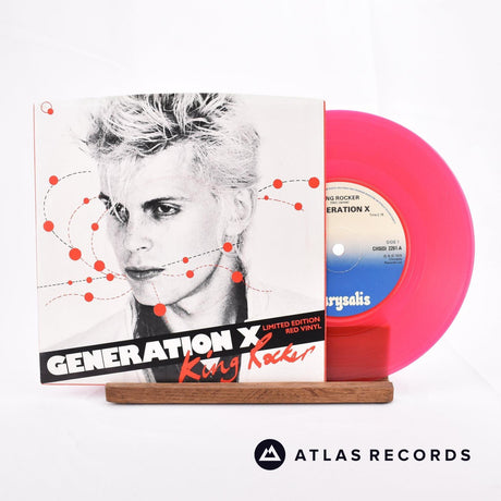 Generation X King Rocker 7" Vinyl Record - Front Cover & Record