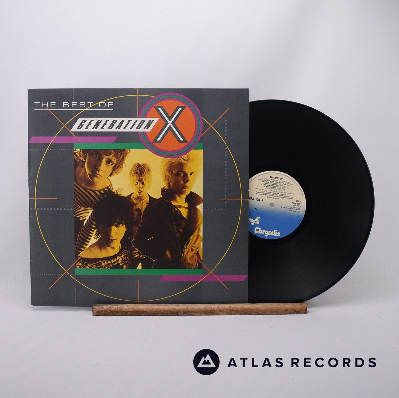 Generation X The Best Of Generation X LP Vinyl Record - Front Cover & Record