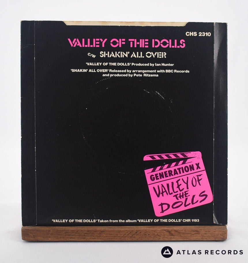 Generation X - Valley Of The Dolls - 7" Vinyl Record - VG+/VG+