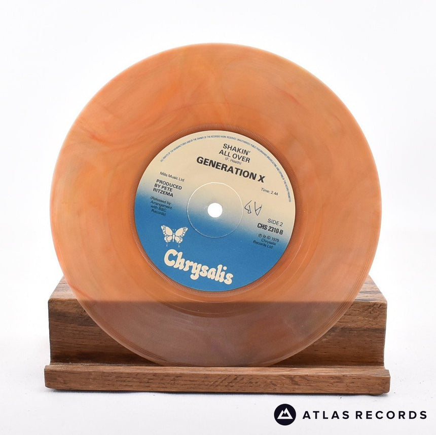 Generation X - Valley Of The Dolls - Brown Marbled 7" Vinyl Record - EX/EX