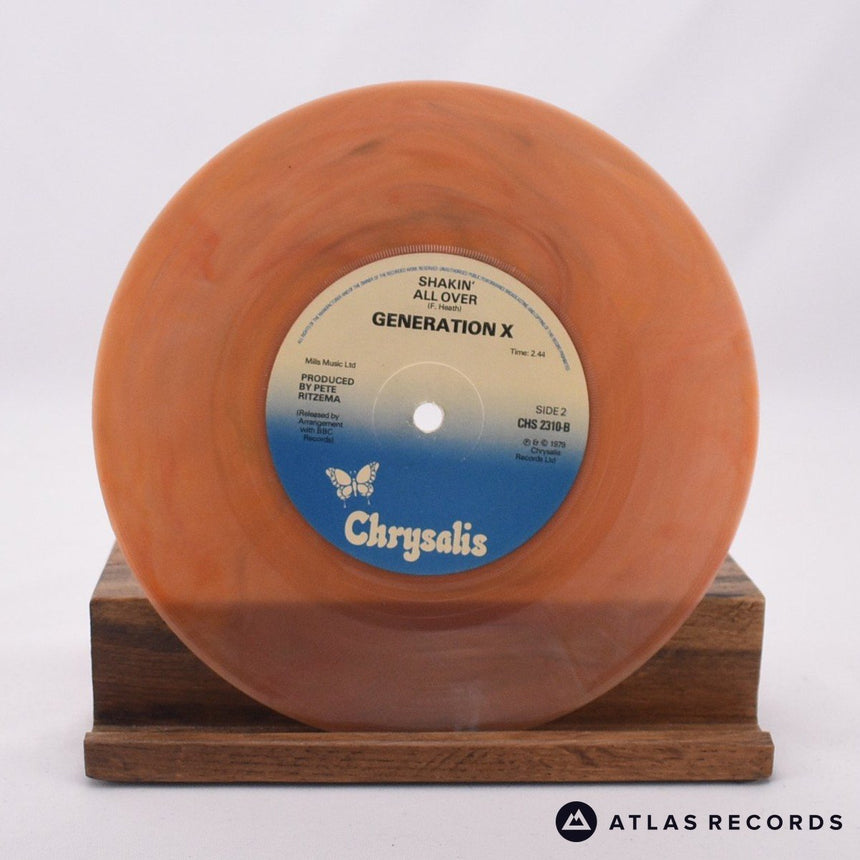 Generation X - Valley Of The Dolls - Brown Marbled 7" Vinyl Record - VG+/EX