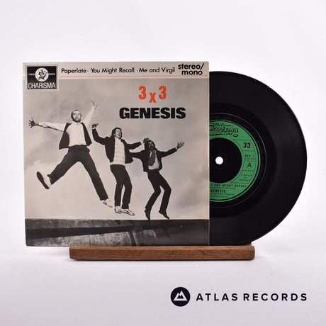 Genesis 3 X 3 7" Vinyl Record - Front Cover & Record