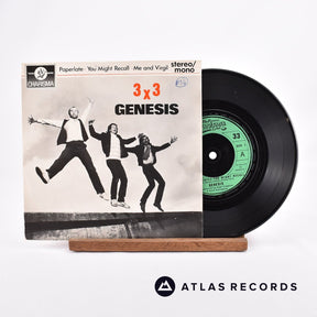 Genesis 3 X 3 7" Vinyl Record - Front Cover & Record