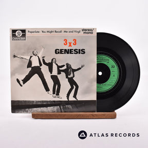 Genesis 3 X 3 7" Vinyl Record - Front Cover & Record