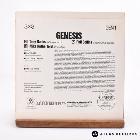 Genesis - 3 X 3 - 7" EP Vinyl Record - VG+/NM