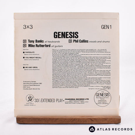 Genesis - 3 X 3 - 7" EP Vinyl Record - EX/NM