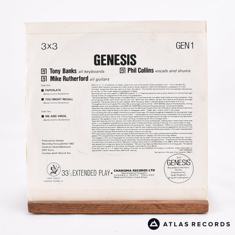 Genesis - 3 X 3 - 7" EP Vinyl Record - VG+/VG+