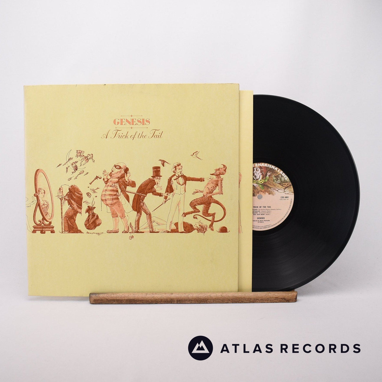 Genesis A Trick Of The Tail LP Vinyl Record - Front Cover & Record