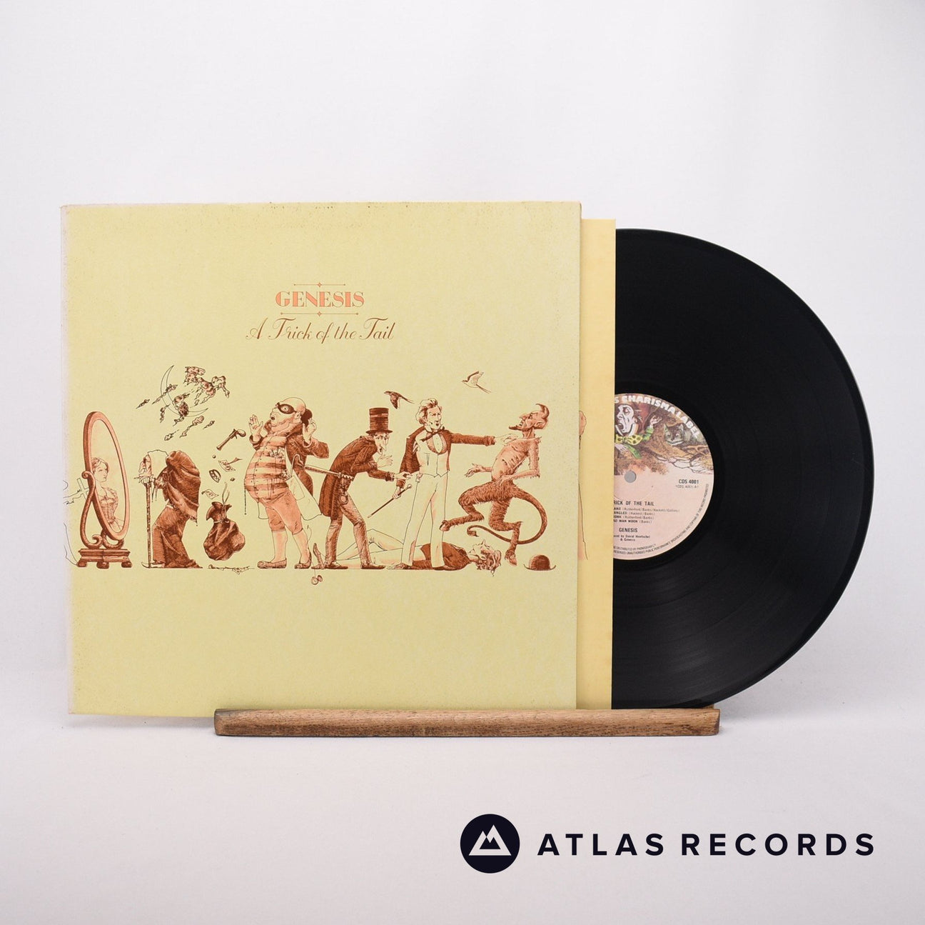 Genesis A Trick Of The Tail LP Vinyl Record - Front Cover & Record