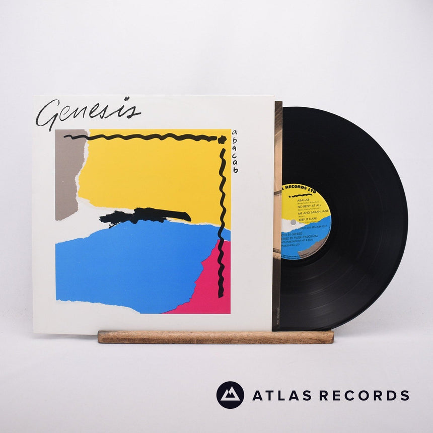 Genesis Abacab LP Vinyl Record - Front Cover & Record