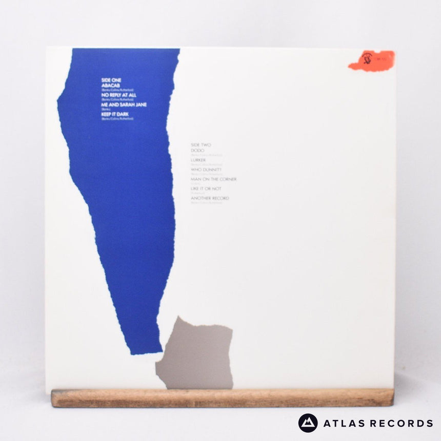 Genesis - Abacab - Embossed Sleeve Townhouse LP Vinyl Record - EX/VG+