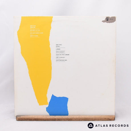 Genesis - Abacab - Embossed Sleeve Townhouse A//2 LP Vinyl Record - VG+/VG+