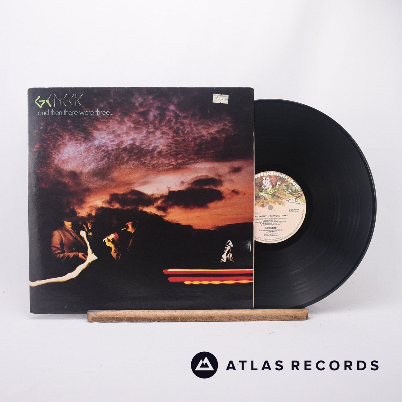 Genesis ...And Then There Were Three... LP Vinyl Record - Front Cover & Record