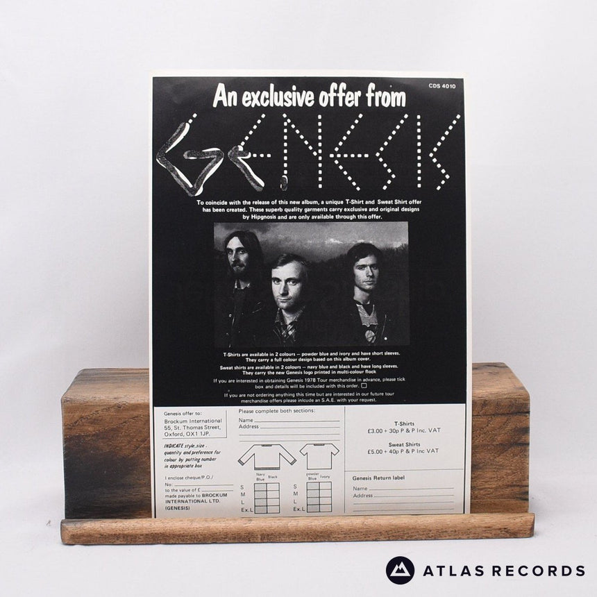 Genesis - ...And Then There Were Three... - A//5 B//1 LP Vinyl Record - VG+/EX