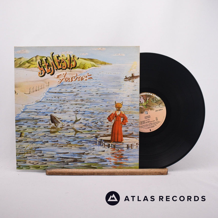 Genesis Foxtrot LP Vinyl Record - Front Cover & Record