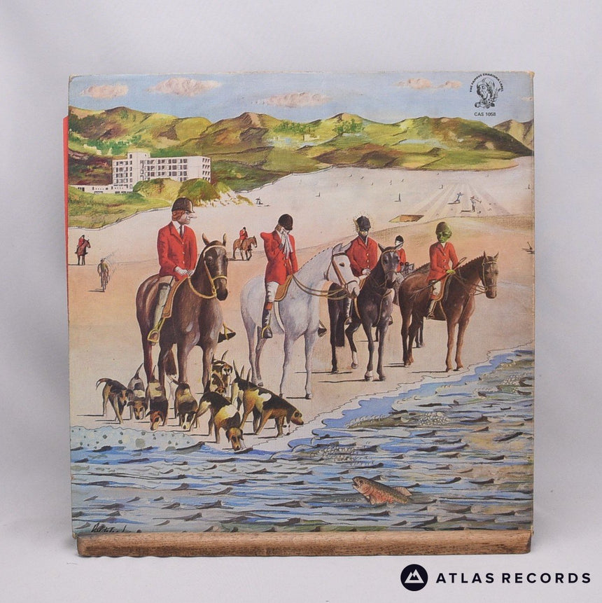 Genesis - Foxtrot - Porky Textured Sleeve A-1 B-1 LP Vinyl Record - EX/VG+