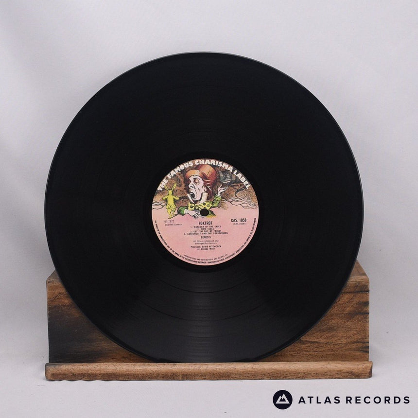 Genesis - Foxtrot - Porky Textured Sleeve A-1 B-1 LP Vinyl Record - EX/VG+